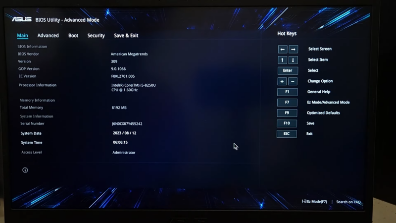 Asus Monitor Troubleshooting BIOS