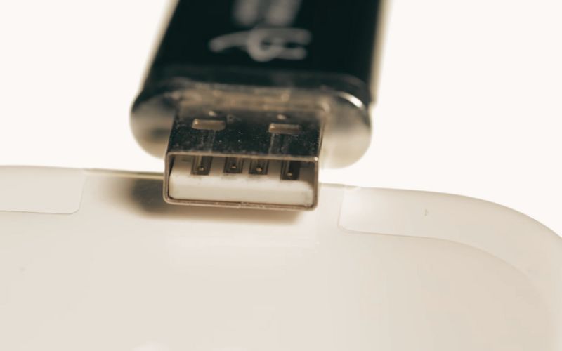 USB type-A charging port