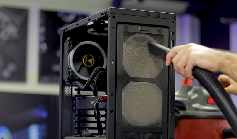 vacuum dust
