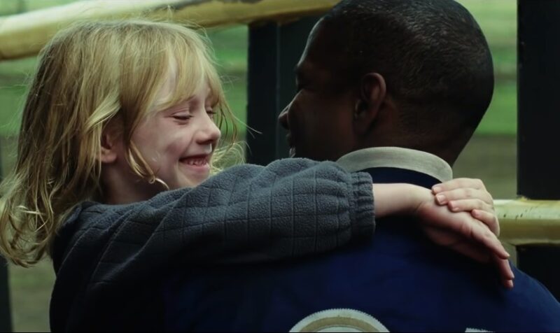 Dakota Fanning and Denzel Washingto in Man on Fire 2