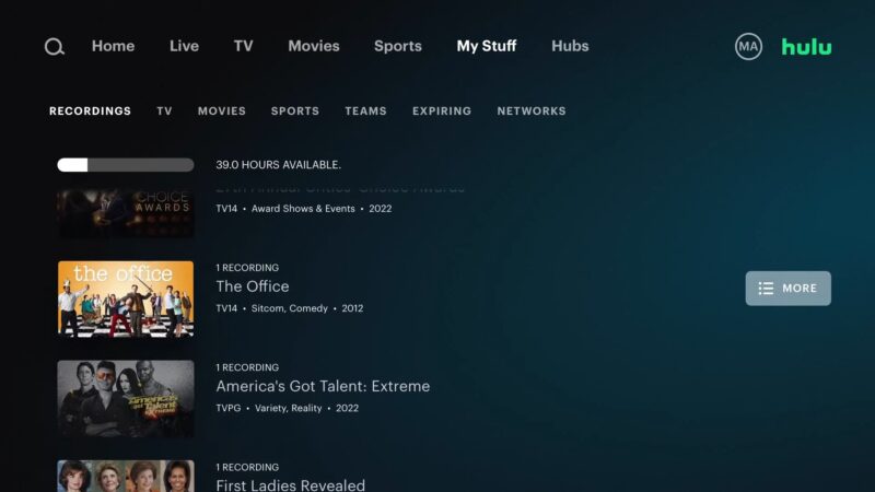 Hulu Streaming Service