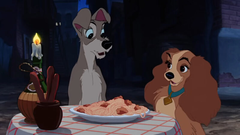 lady and the tramp 1955 spaghetti scene - Best g RATED MOVIES